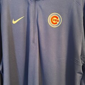 CHICAGO CUBS MENS 1/4 ZIP JACKET